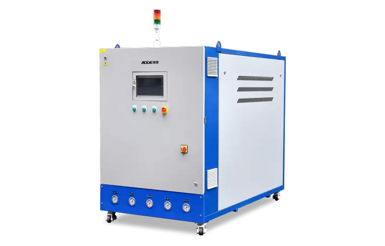 Estación de enfriamiento de moldes